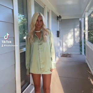 Daily Drills Silky Skirt Set